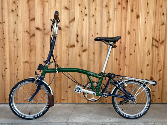 折りたたみ自転車「Brompton」1日レンタル-グリーン