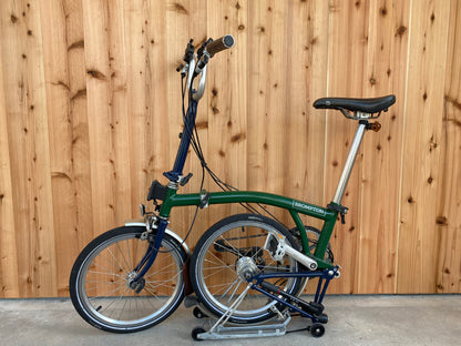 折りたたみ自転車「Brompton」1日レンタル-グリーン