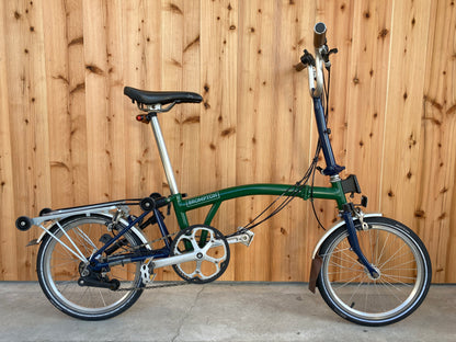 折りたたみ自転車「Brompton」1日レンタル-グリーン