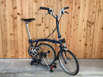 折りたたみ自転車「Brompton」1日レンタル-ネイビー１