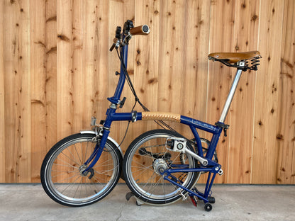 折りたたみ自転車「Brompton」1日レンタル-ネイビー２