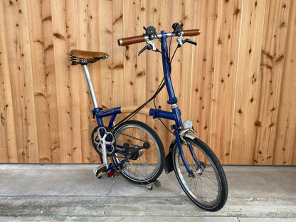 折りたたみ自転車「Brompton」1日レンタル-ネイビー２