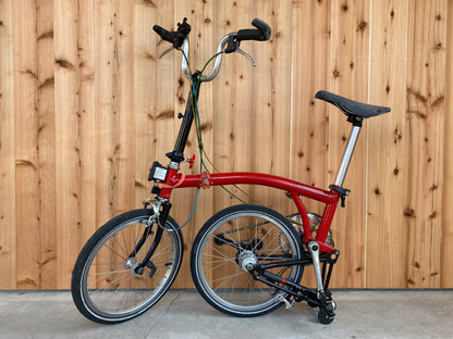 折りたたみ自転車「Brompton」1日レンタル-レッド